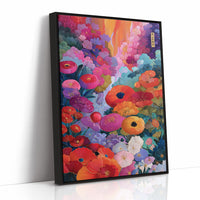 Poppies Dance In Twilight's Glow