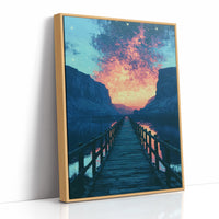 Boardwalk Into a Burning Sky