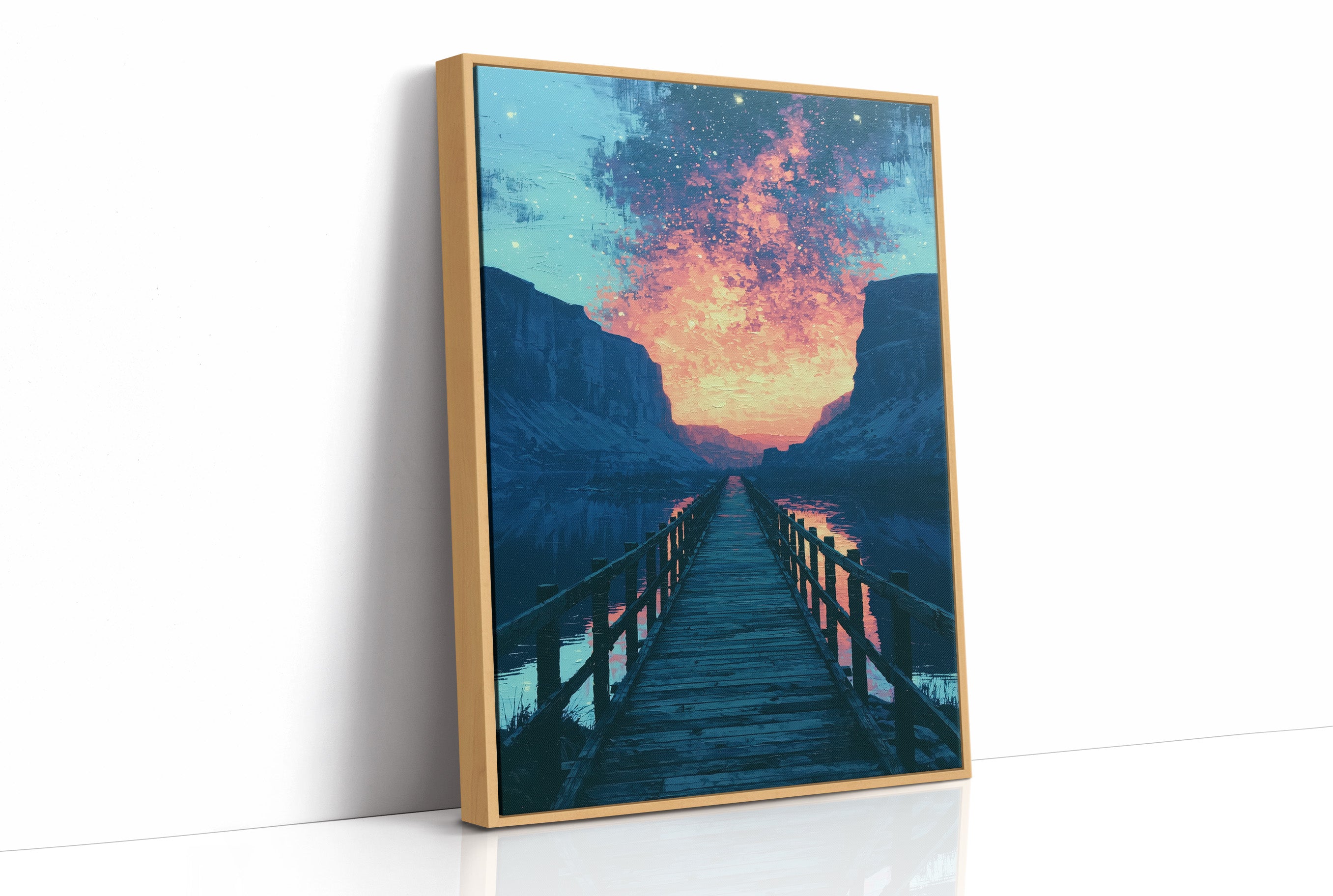 Boardwalk Into a Burning Sky
