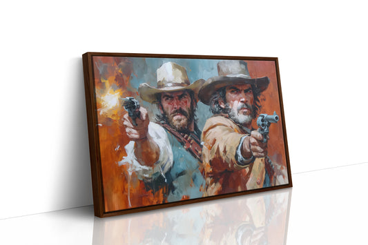 Sunset Burns Through Outlaw Territory