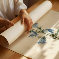Botanical Elegance: Bellflower's Delicate Symphony
