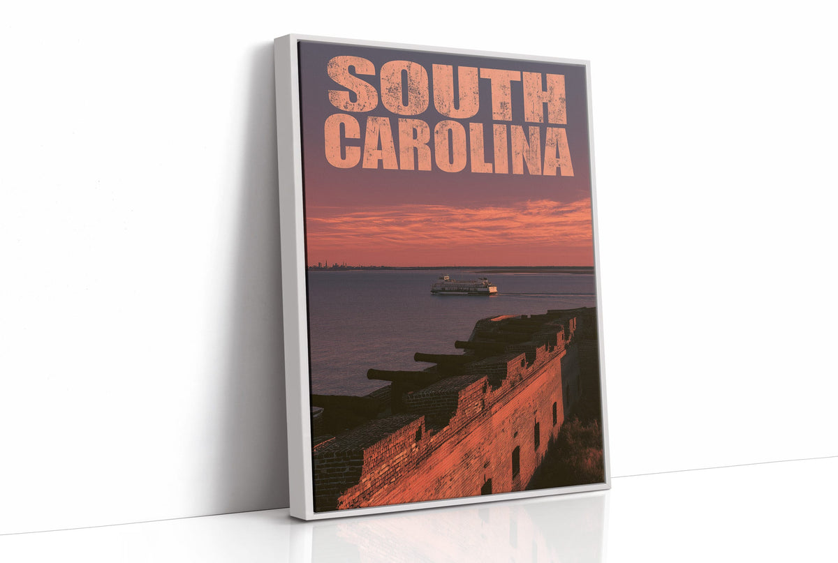 South Carolina Fort Sumter Dusk