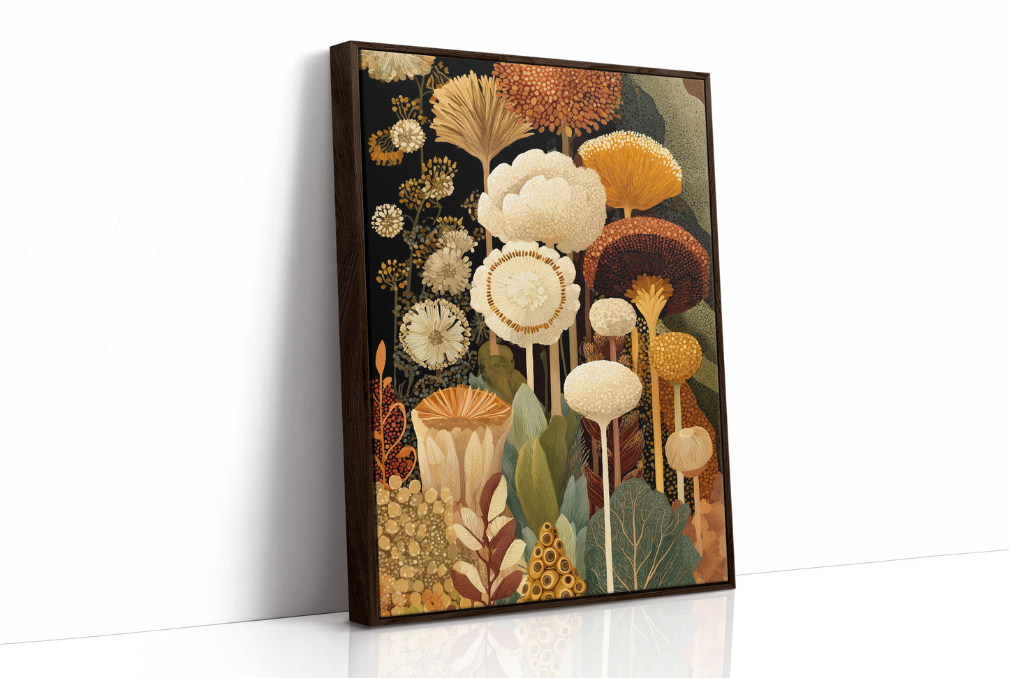 Midnight Garden in Ochre