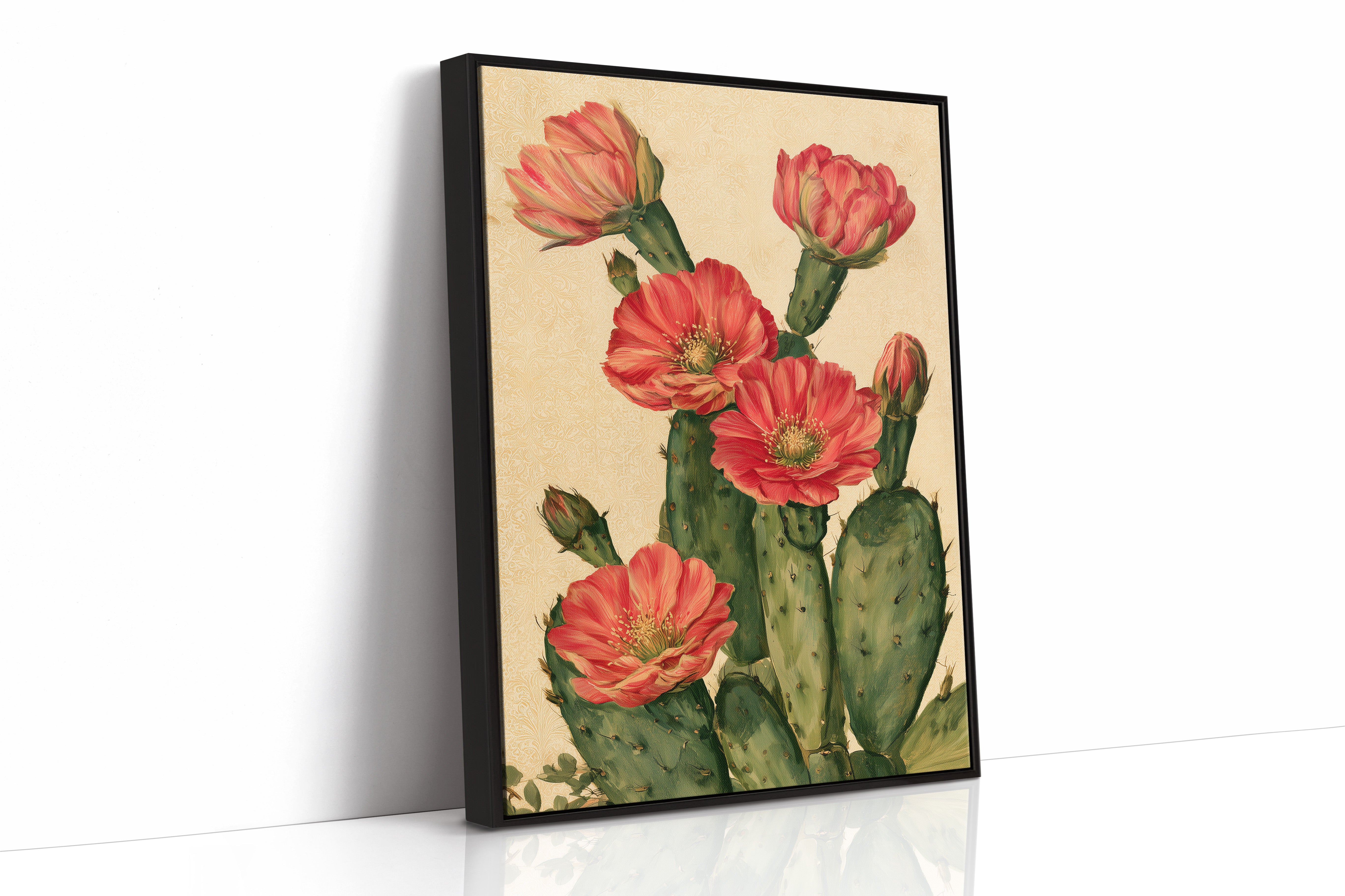 Coral Bloom Prickly Pear
