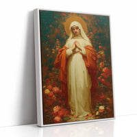 Sacred Roses Bloom In Winter