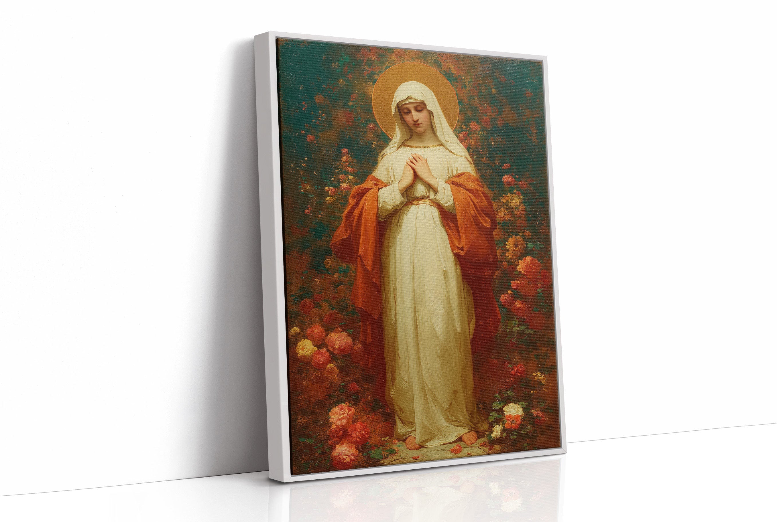 Sacred Roses Bloom In Winter