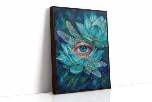 The Lotus Never Blinks