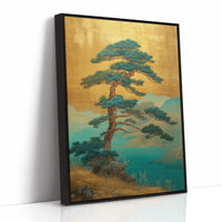 Lone Pine Greets Turquoise Dawn