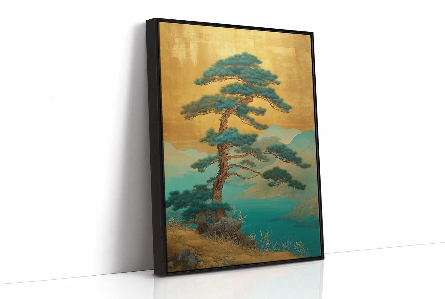 Lone Pine Greets Turquoise Dawn