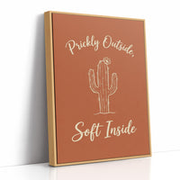 Prickly Outside Soft Inside