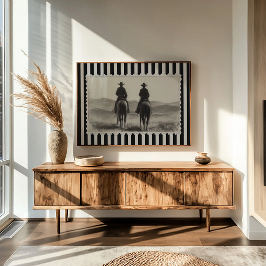 Morning Dust Carries Ranch Tales West