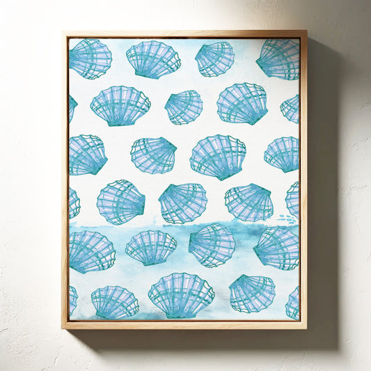 Seashells Dance In Coastal Light