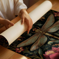 Midnight Garden's Golden Visitor