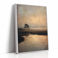 Lone Tree Meets Dawn Mist