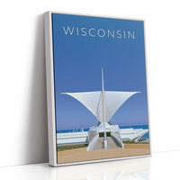 Wisconsin Museum Wings Skyline