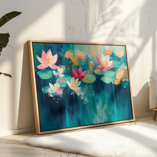 Lotus Dreams In Midnight Waters