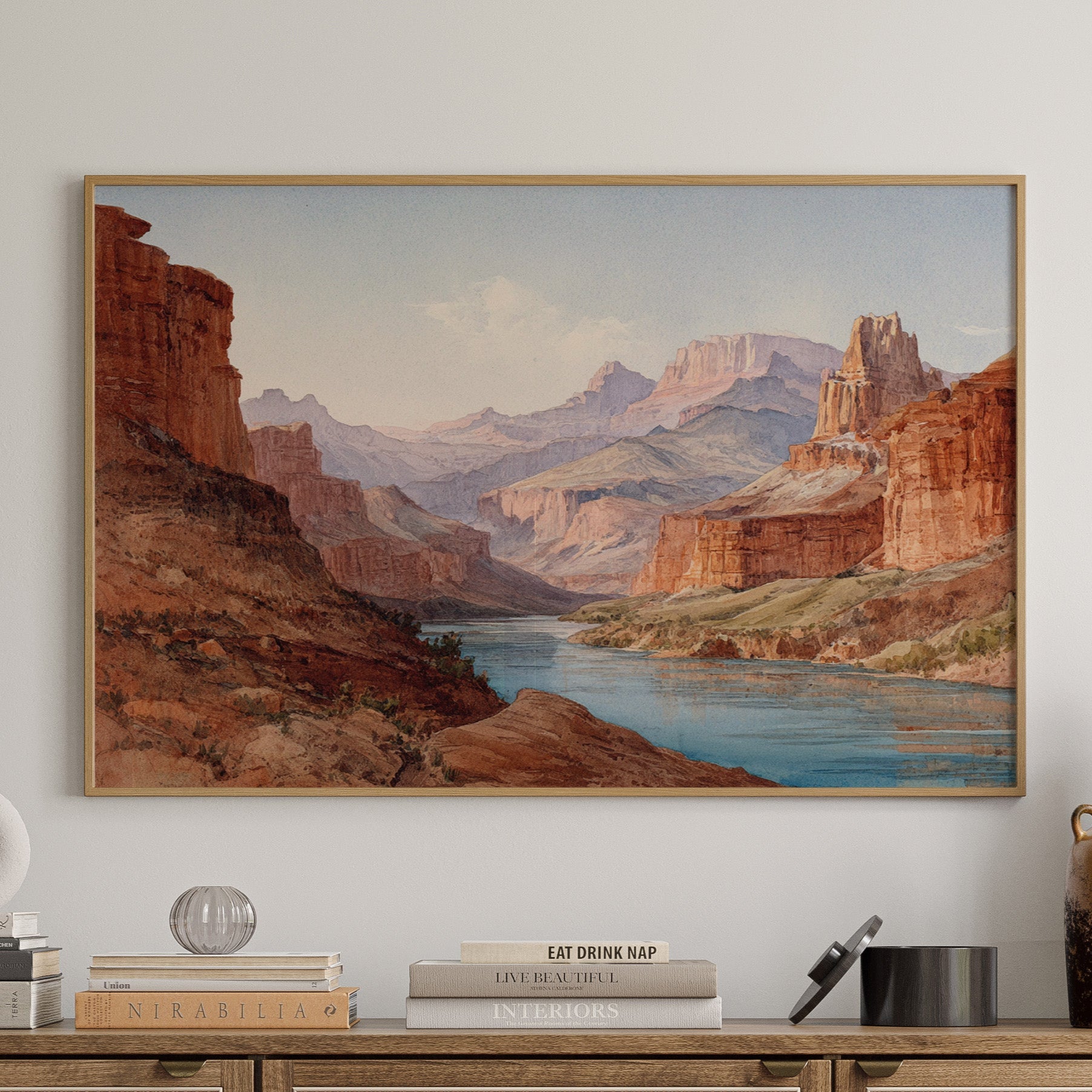 Ancient Waters Carve Desert Kingdoms