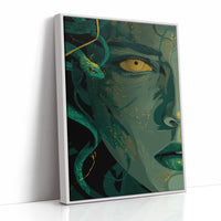 Serpent Queen With Golden Gaze
