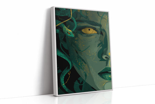 Serpent Queen With Golden Gaze