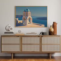 Aegean Light Bathes Sacred Heights