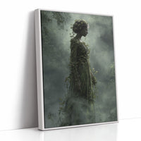 Moss Maiden In Twilight Fog