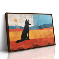 Prairie Wolf Watches Morning Rise