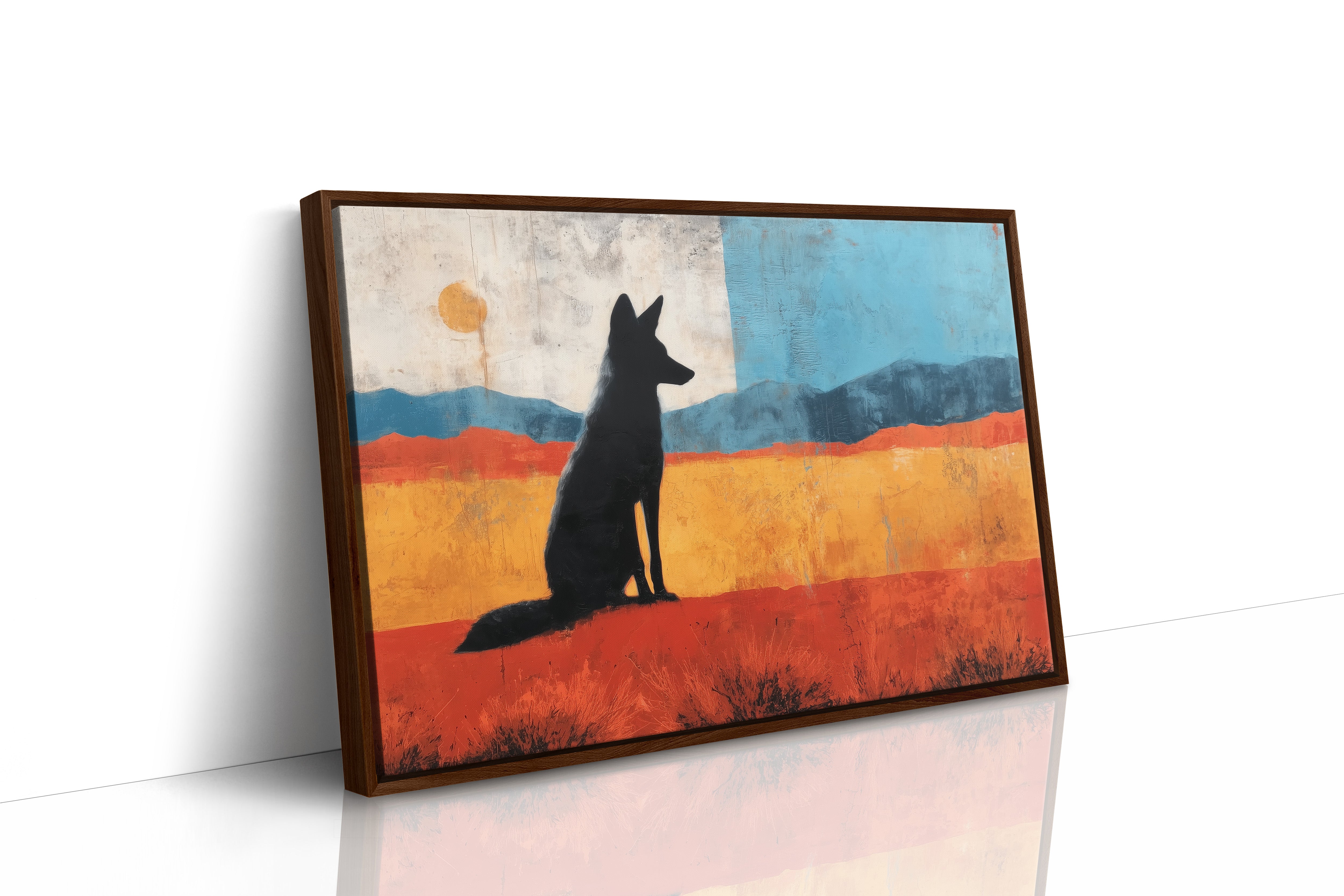 Prairie Wolf Watches Morning Rise