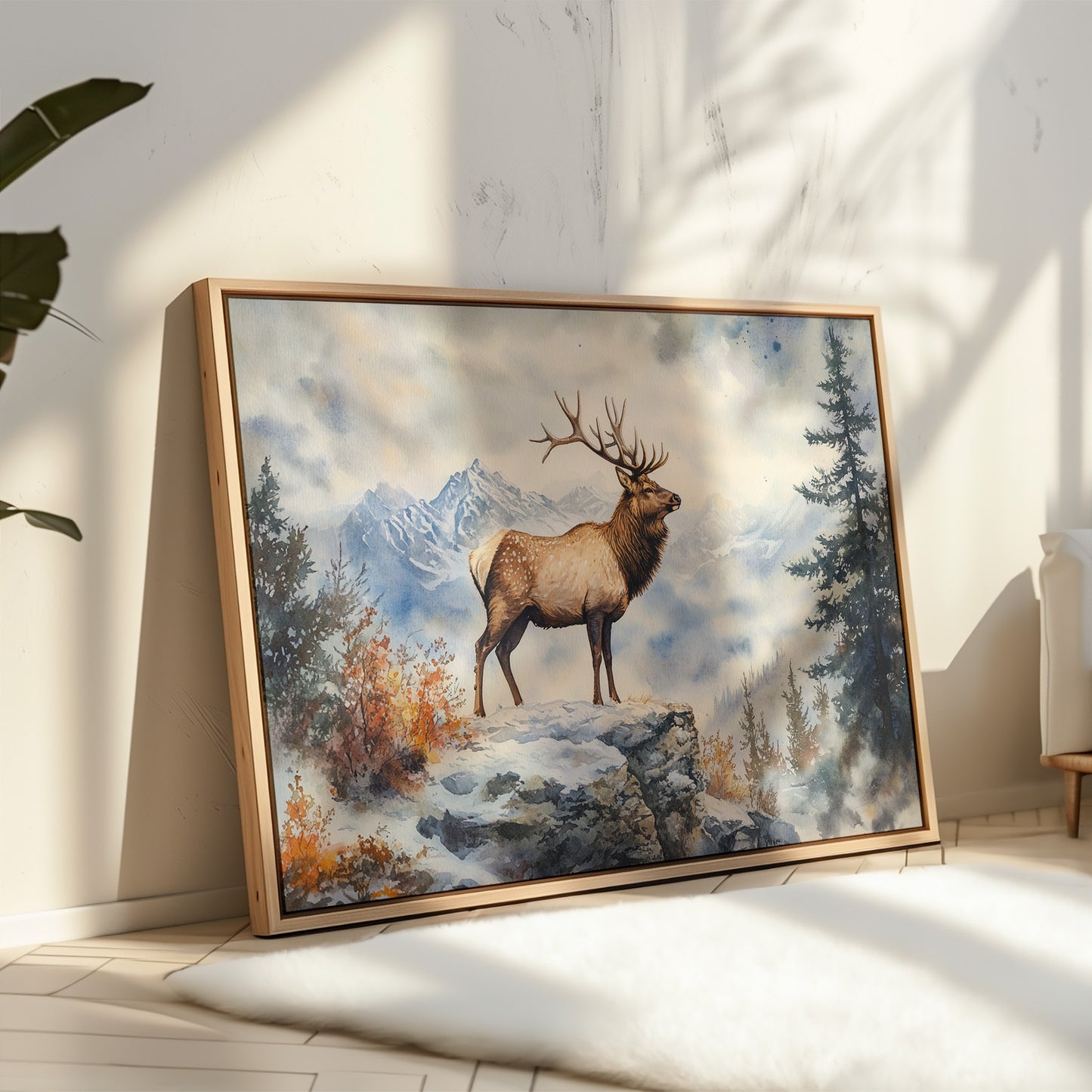 Winter Majesty Claims Mountain Peak