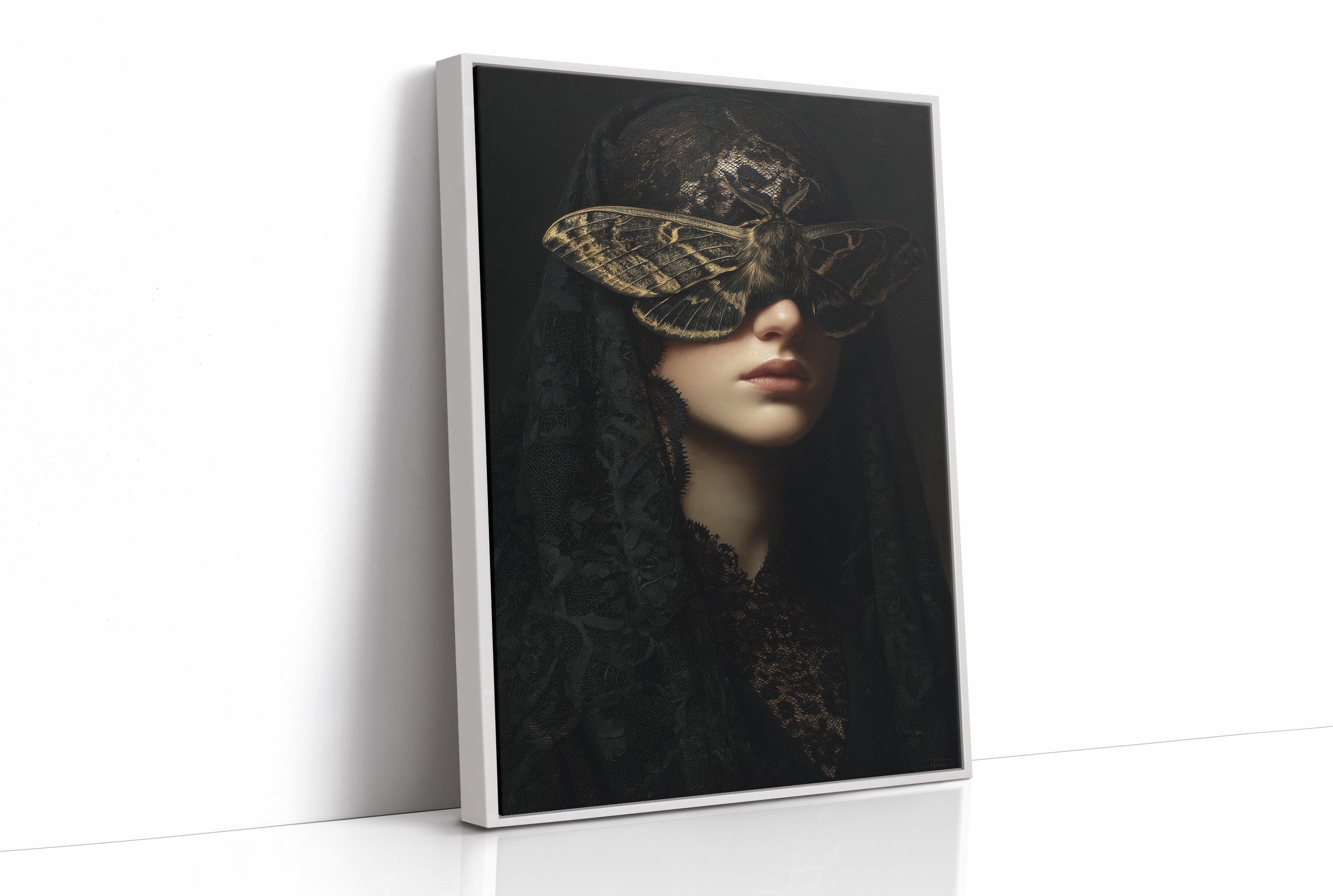 Moth Wings Mask Midnight Secrets