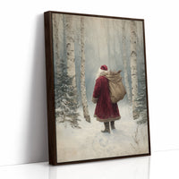 Through Birch Woods On Christmas Eve