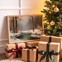 Winter Stream Carries Autumn's Memory