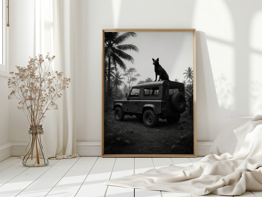 Sentinel Dog on Jungle Rover