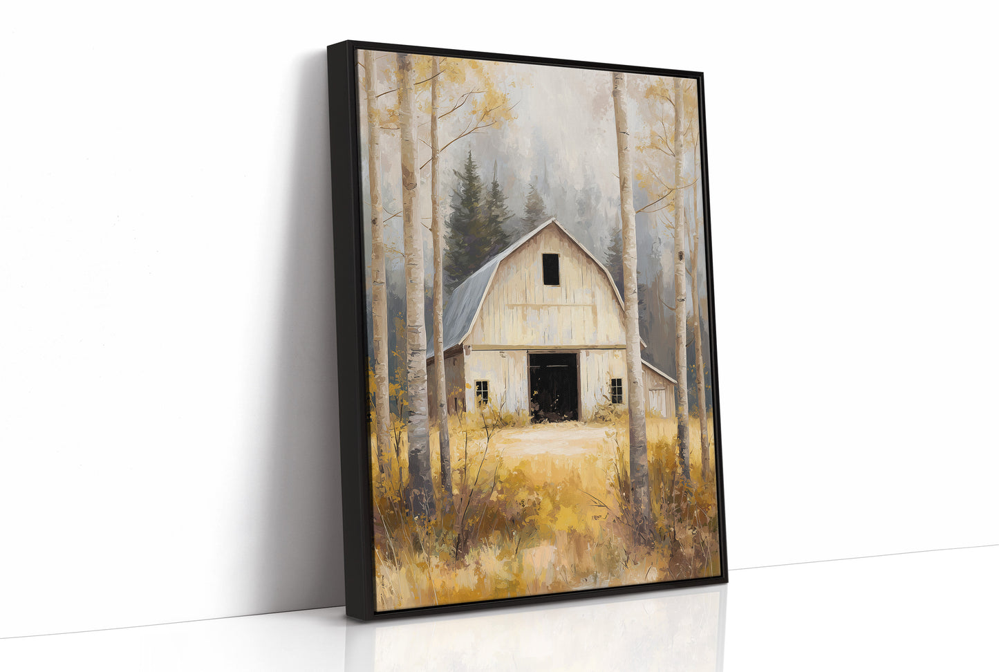Aspen Sentinels Guard Forgotten Barn