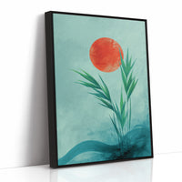 Bamboo Bows To Coral Sun