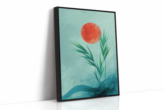 Bamboo Bows To Coral Sun