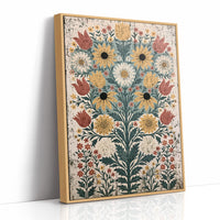 Black-Eyed Susans on Weathered Wood