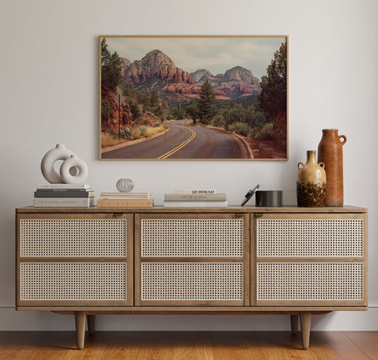 Winding Roads Lead To Crimson Peaks