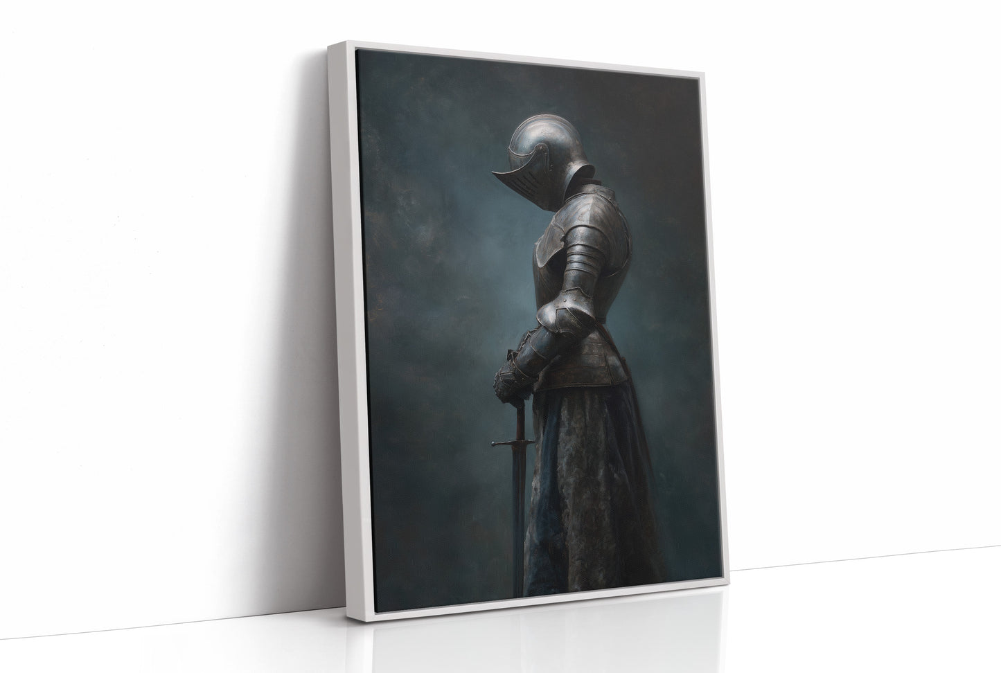 Silent Knight In Fading Mist