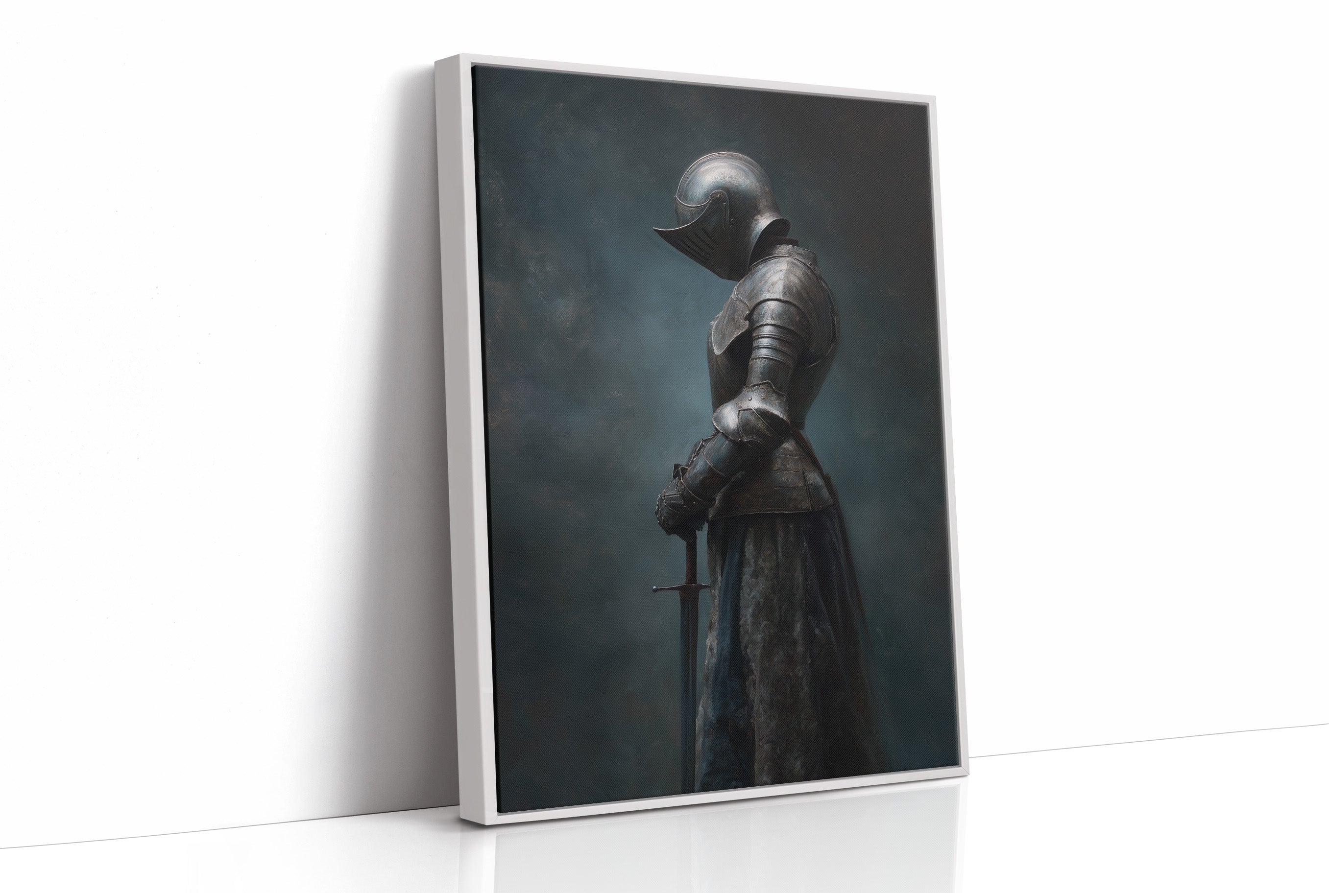 Silent Knight In Fading Mist