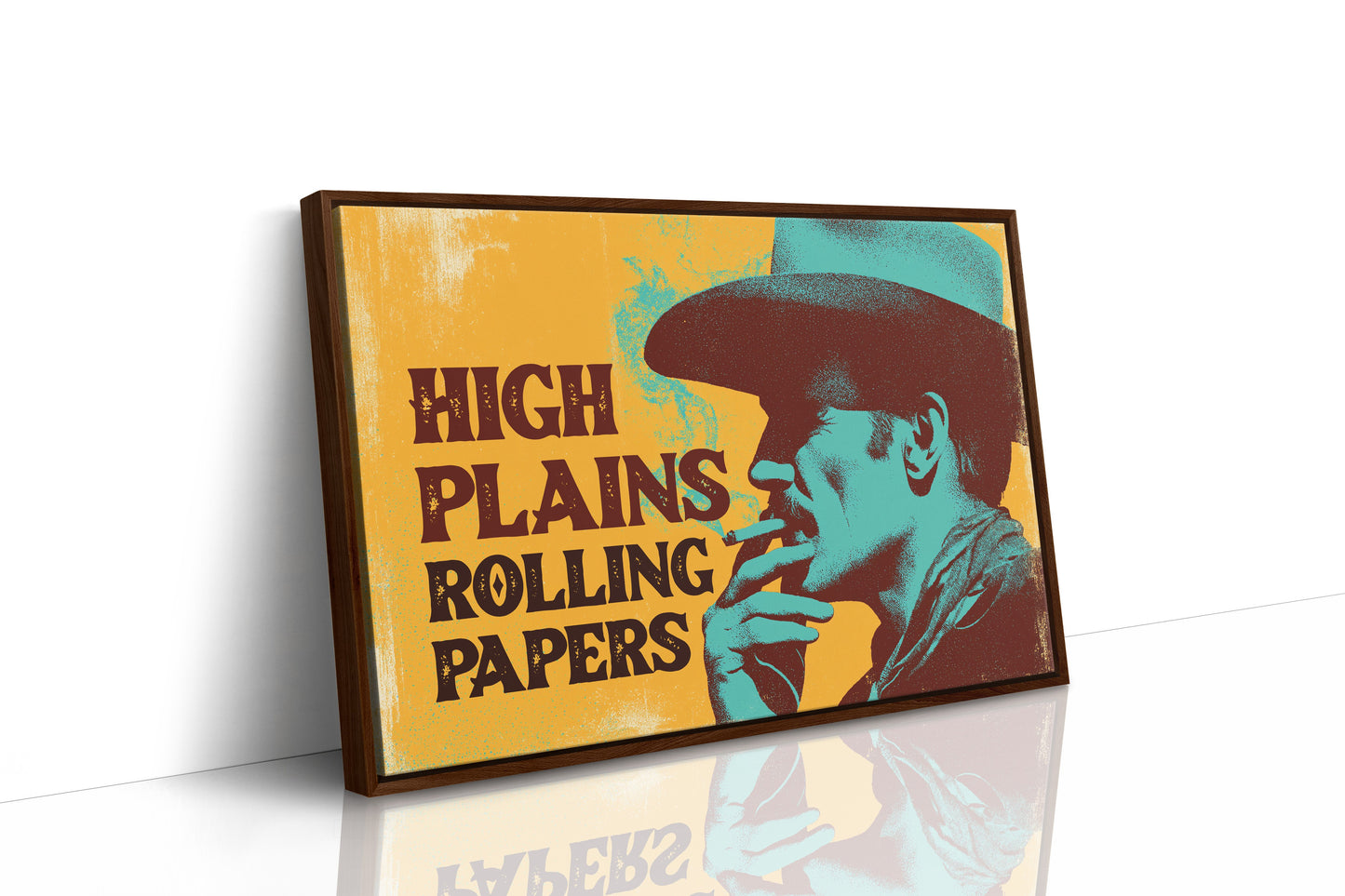 Smoke Rings In Turquoise Light