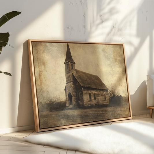 Weathered Faith Stands Against Time