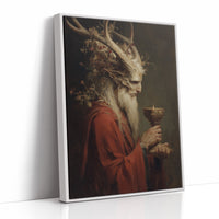 Forest Sage Holds Ancient Chalice