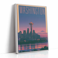 Seattle Space Needle Twilight