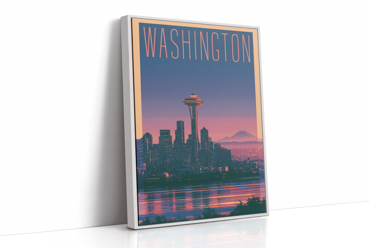 Seattle Space Needle Twilight