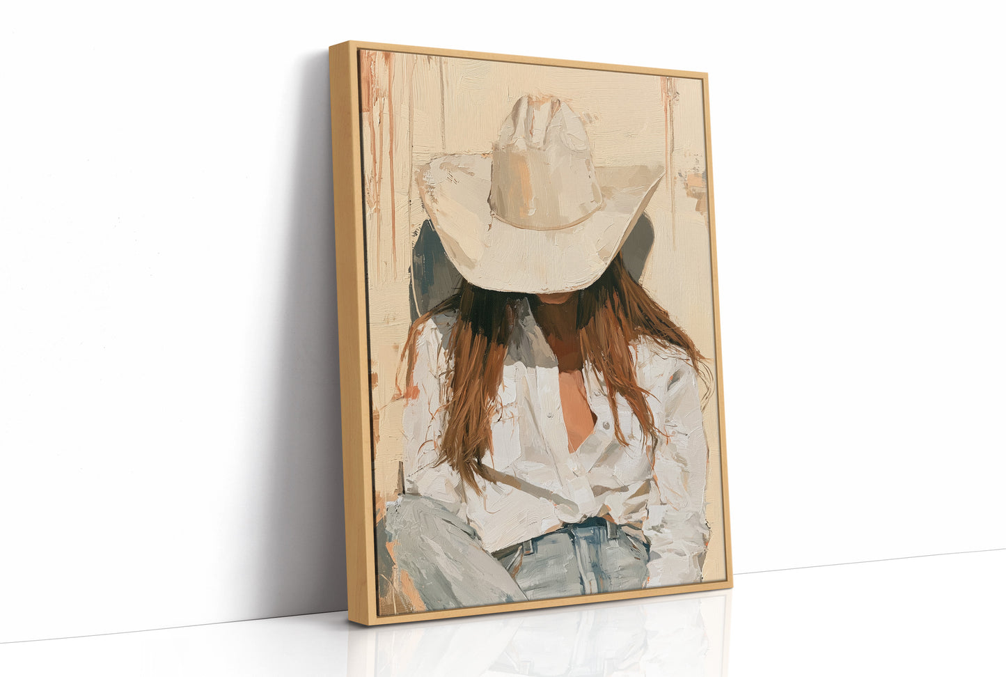 Hat Down, Hair Loose