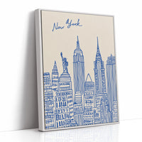 Manhattan Blues: A Linear Symphony