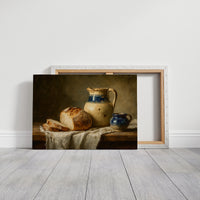 Harvest's Bounty on Rustic Table