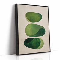 Green Stones Dance In Morning Light