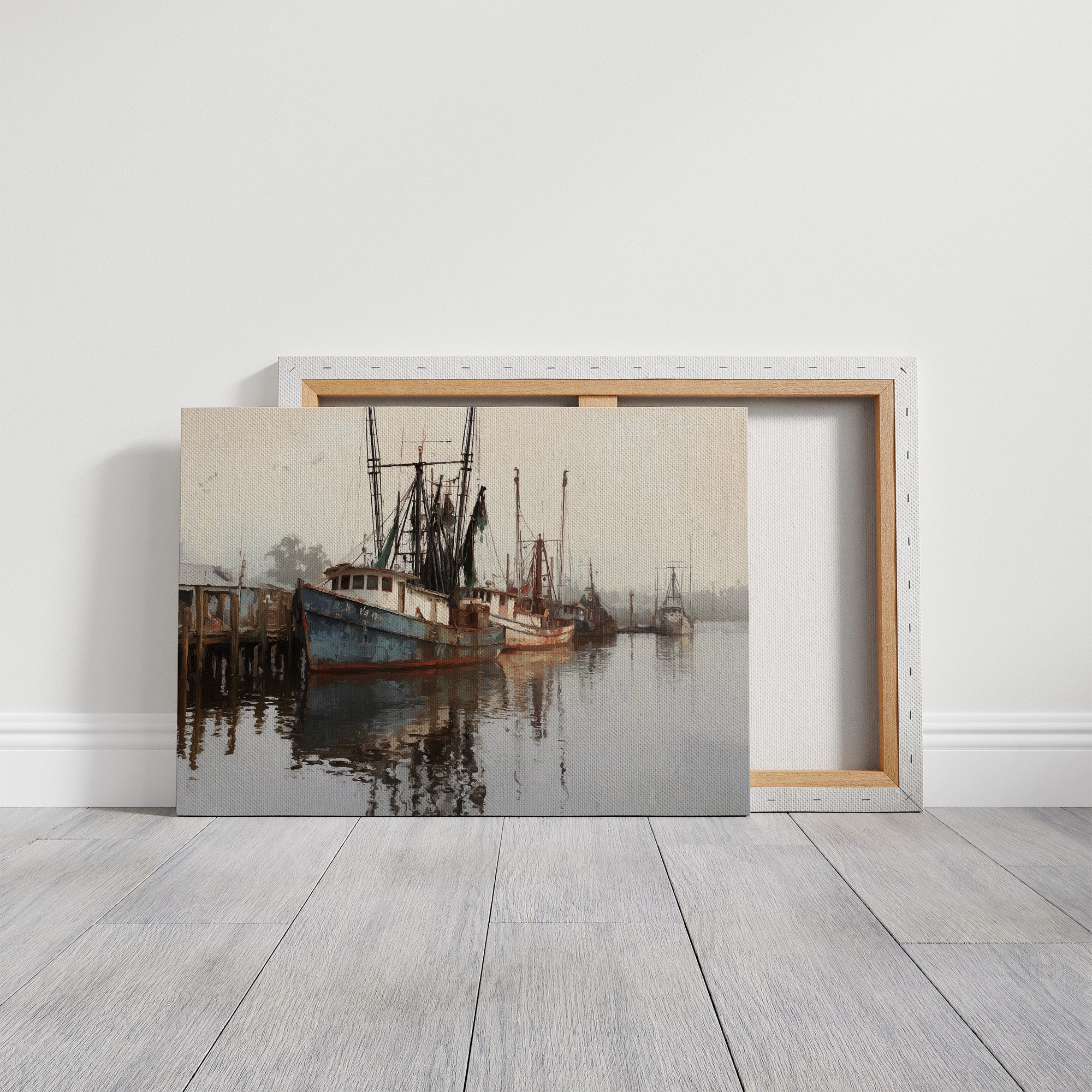 The Harbor That Held the Boats