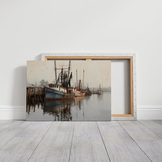 The Harbor That Held the Boats